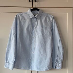 2 Cyrillus Light Blue Kids Button Down Shirt